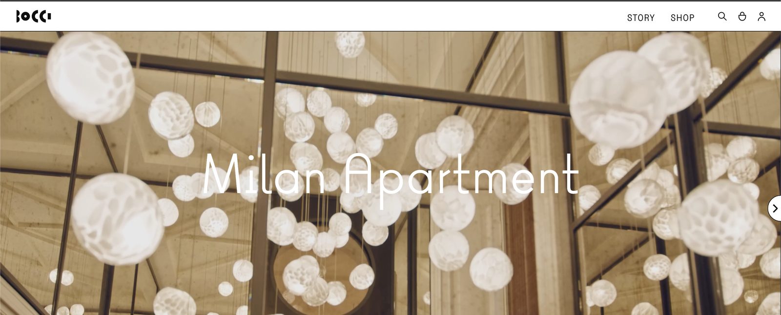 Bocci online storefront