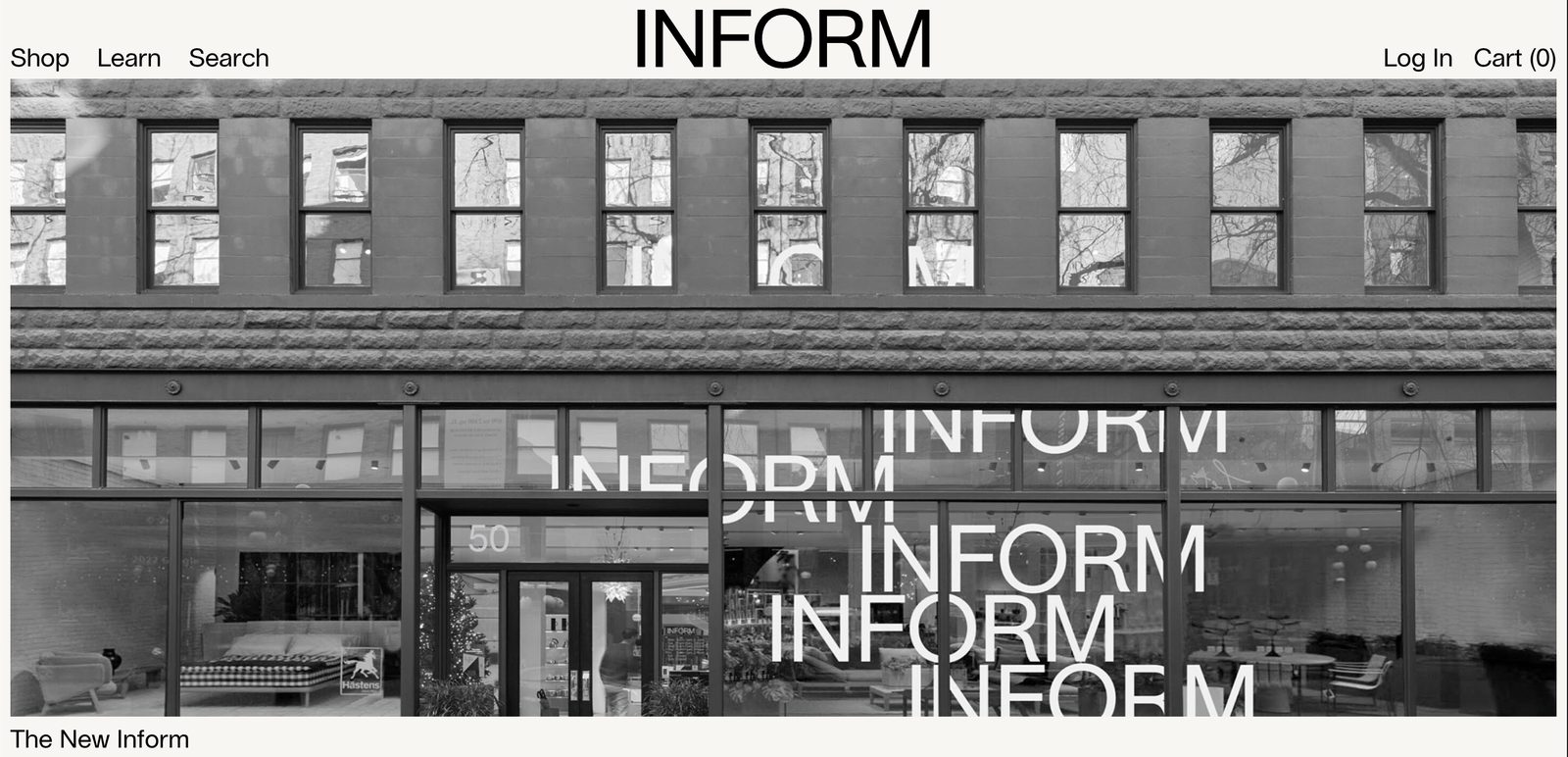 Inform online storefront